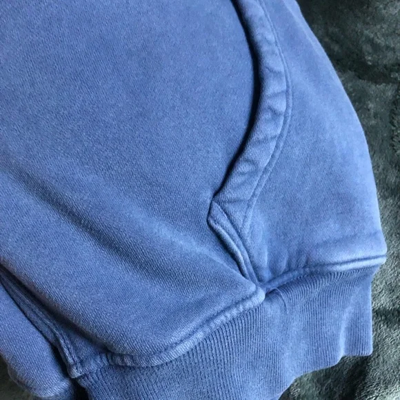 A&F Women's Essential Popover Blue Hoodie Size XS - Picture 10 of 10